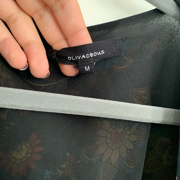 Flower Print Romper - Picture 4 of 4